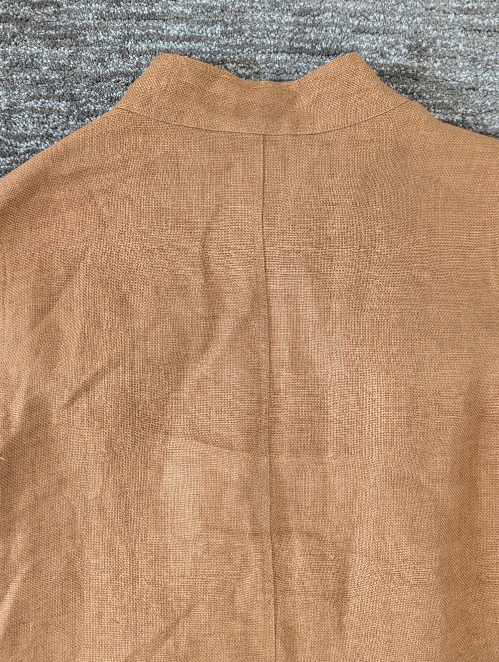 exc C & C CALIFORNIA rustic linen utility jacket M L - Picture 11 of 13